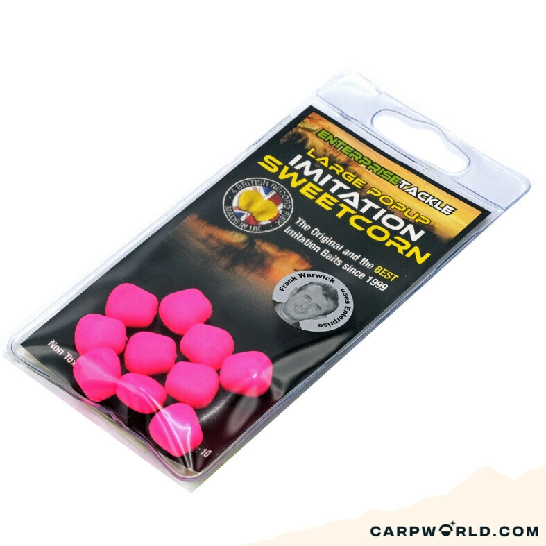 Enterprise Tackle Enterprise Large Popup Sweetcorn Fluoro Pink 1 Enterprise Tackle Enterprise Large Popup Sweetcorn Fluoro Pink