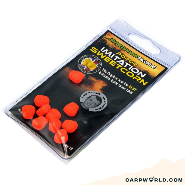 Enterprise Tackle Enterprise Popup Sweetcorn Fluoro Orange 1 Enterprise Tackle Enterprise Popup Sweetcorn Fluoro Orange